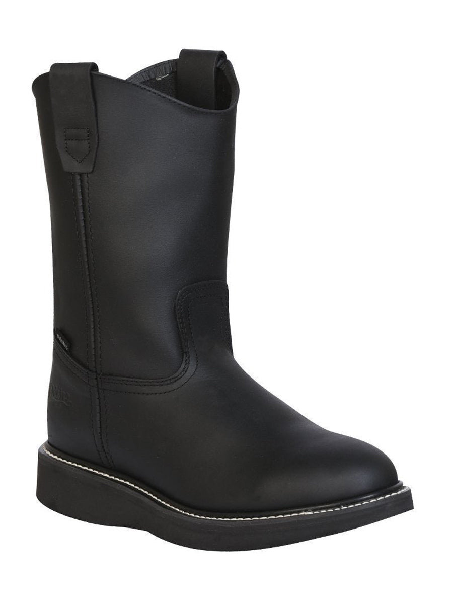 Establo Men’s Work Boot Grasso Leather
- Black 312
