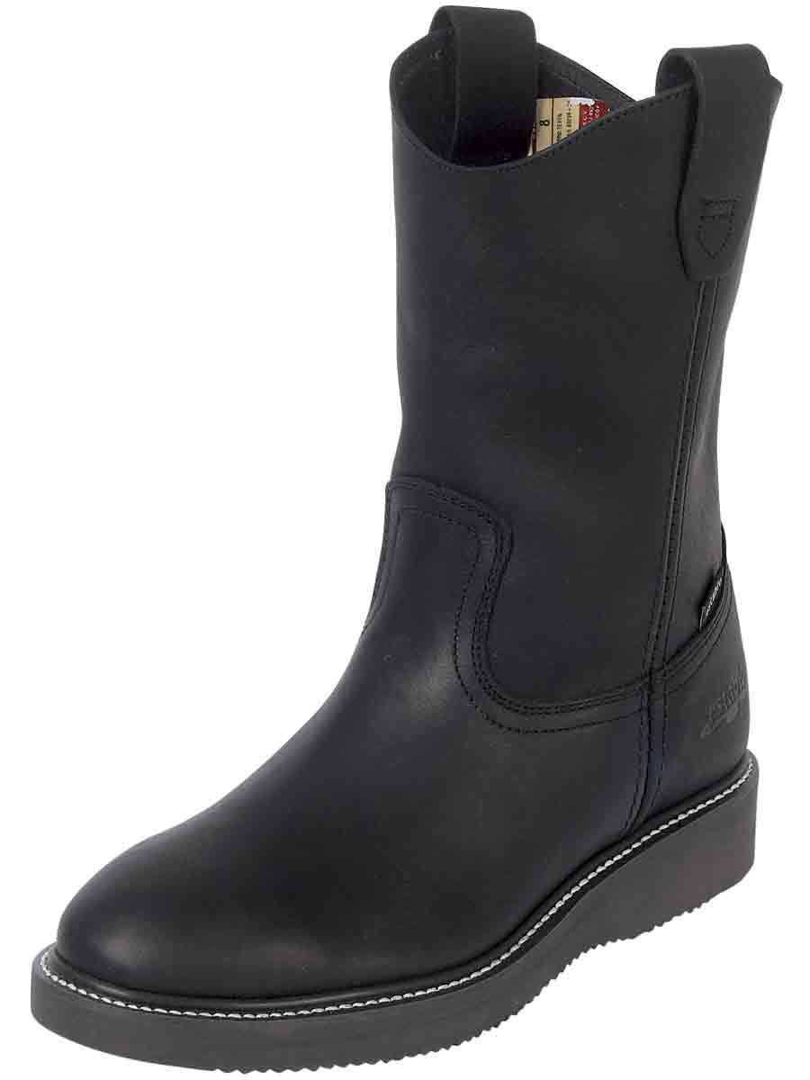 Establo Men’s Work Boot Grasso Leather
- Black 312