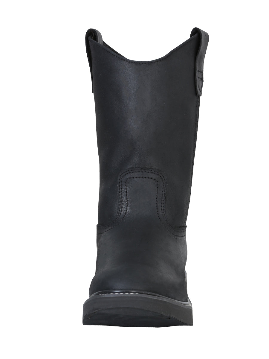 Establo Men’s Work Boot Grasso Leather
- Black 312