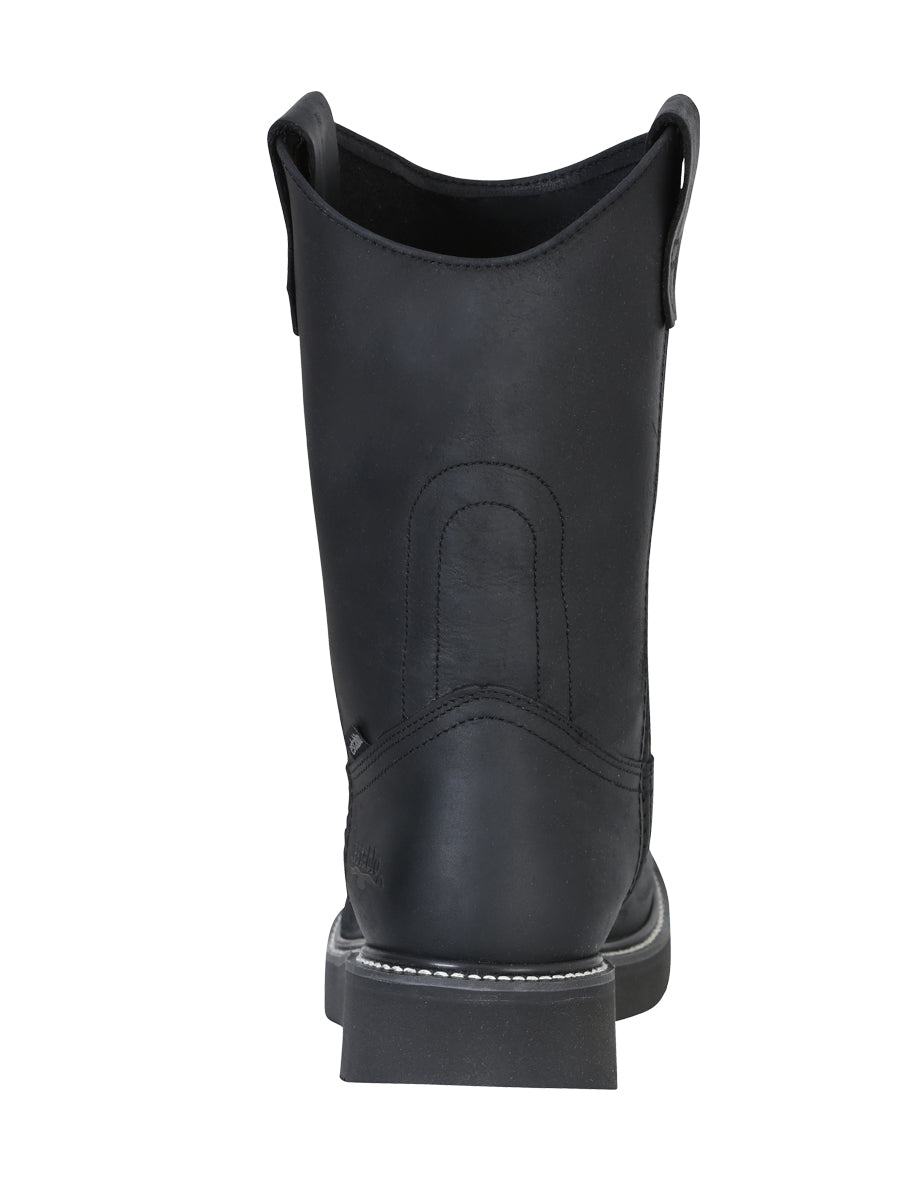 Establo Men’s Work Boot Grasso Leather
- Black 312
