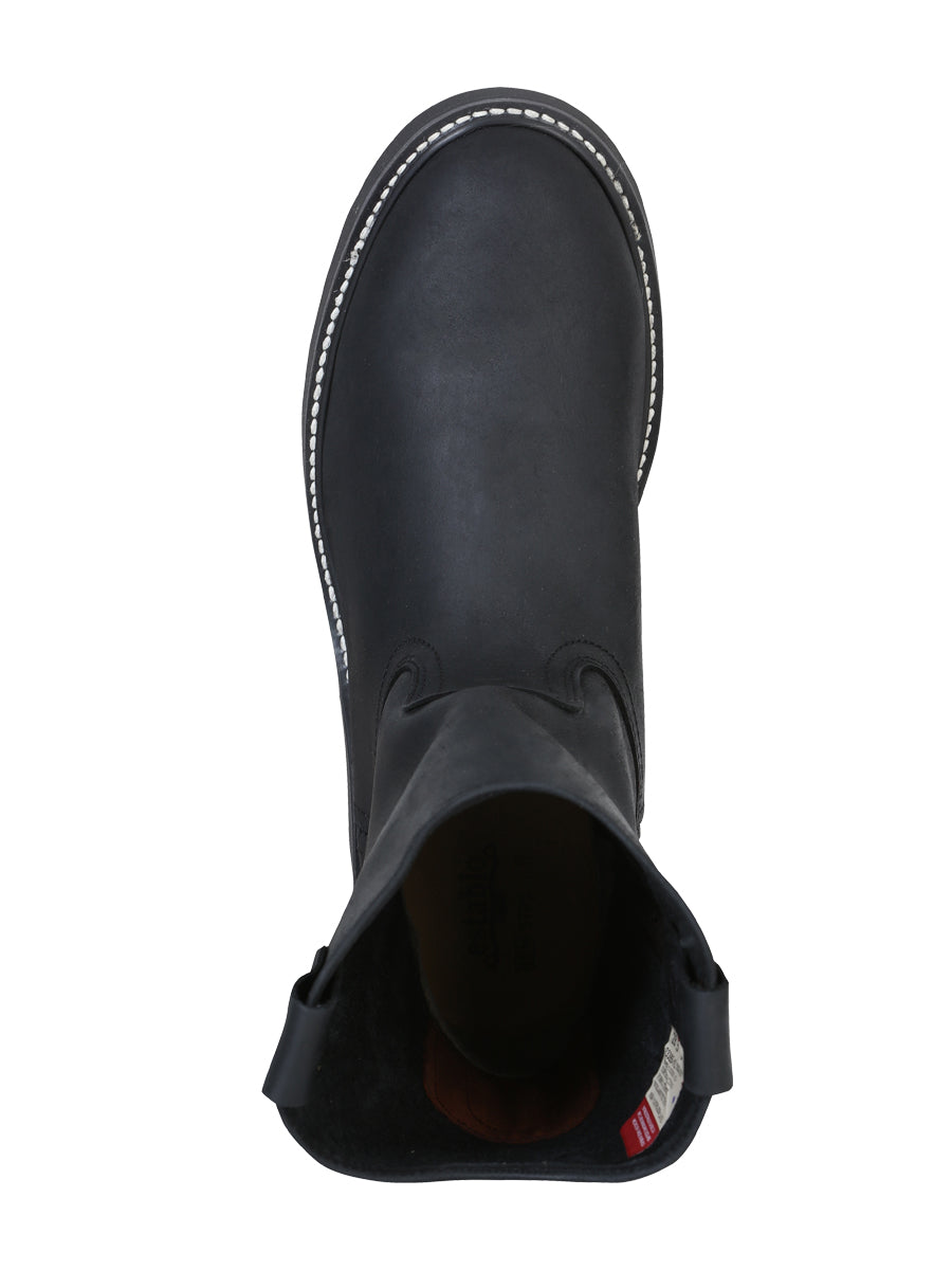 Establo Men’s Work Boot Grasso Leather
- Black 312