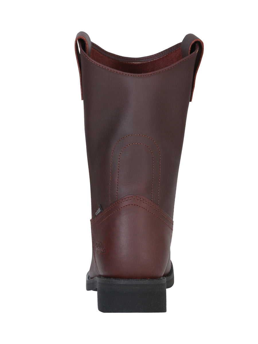 Establo Men's Work Boot - Leather Grasso - Shedron 316