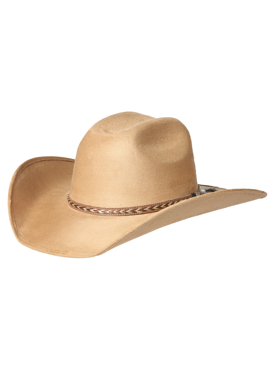 El General Suede Western Hat Camel 44261