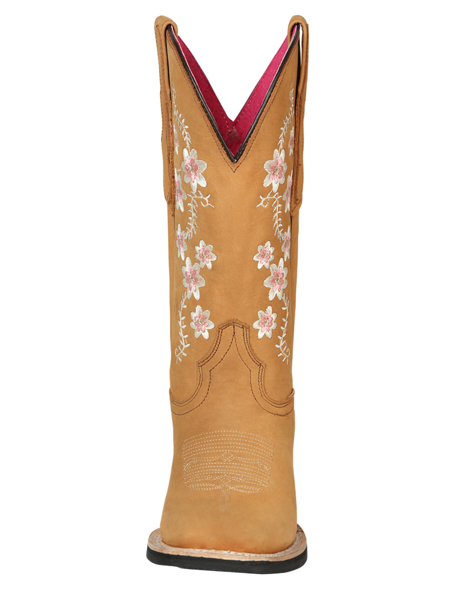 Cowboy Boot - El Geneal Rodeo - Woman Nobuck - Peach 44644