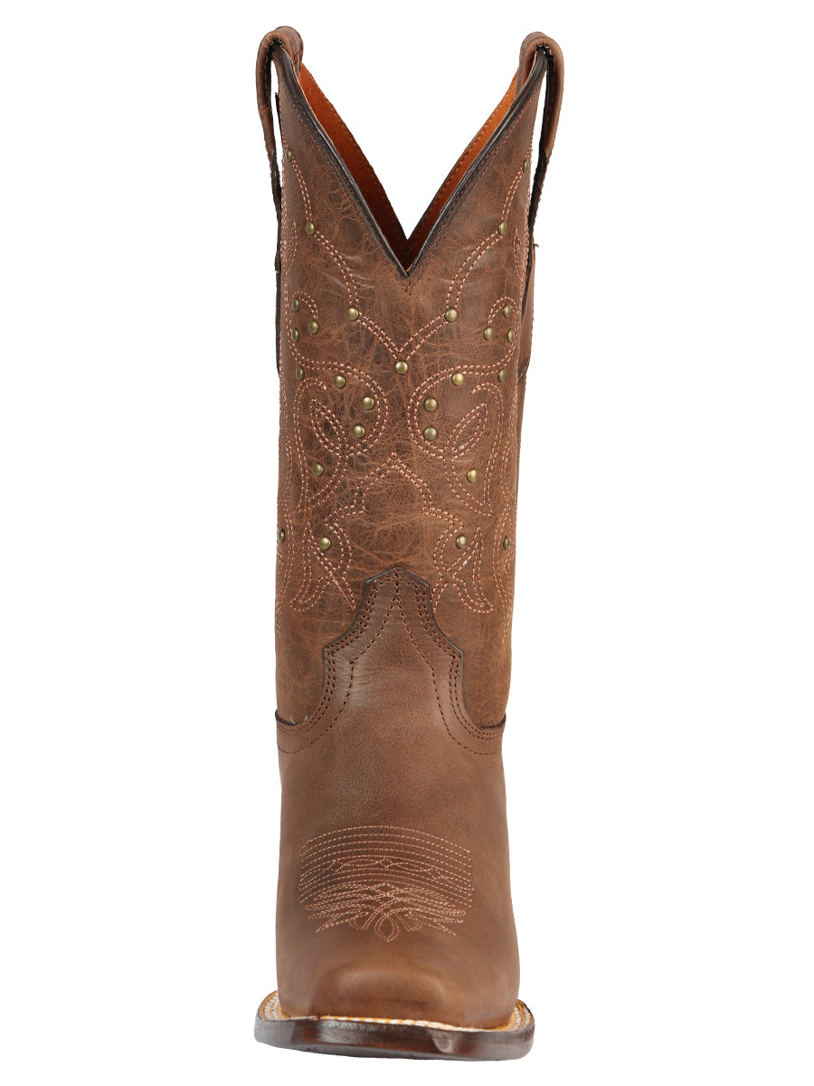 El General Women’s Rodeo Boot - Alazan Brown 44853