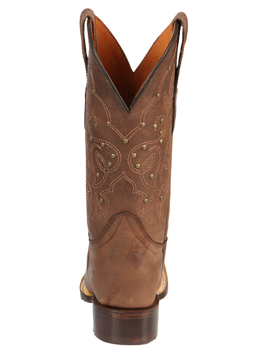 El General Women’s Rodeo Boot - Alazan Brown 44853