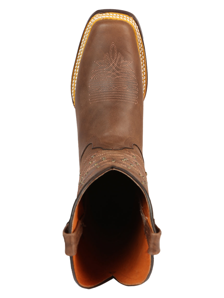 El General Women’s Rodeo Boot - Alazan Brown 44853