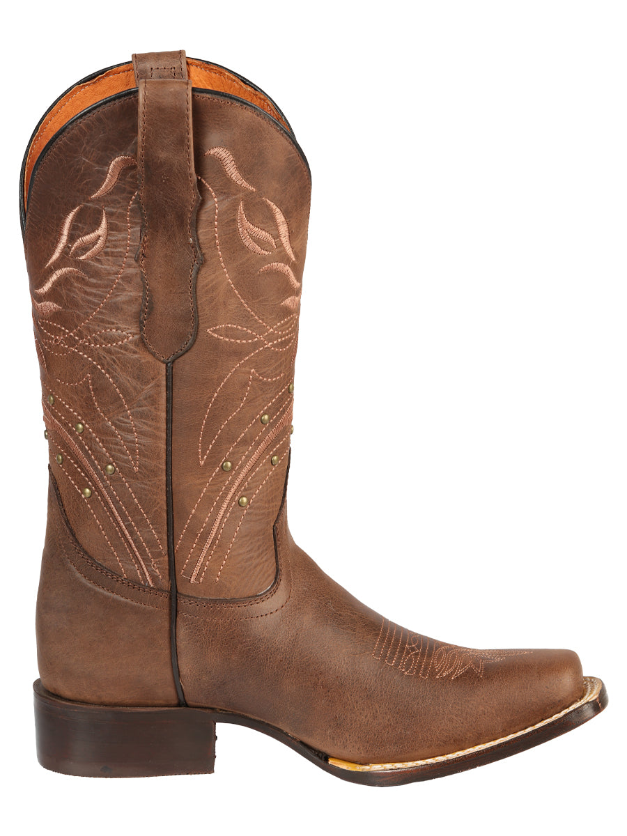 El General Women’s Rodeo Boot - Alazan Brown 44854