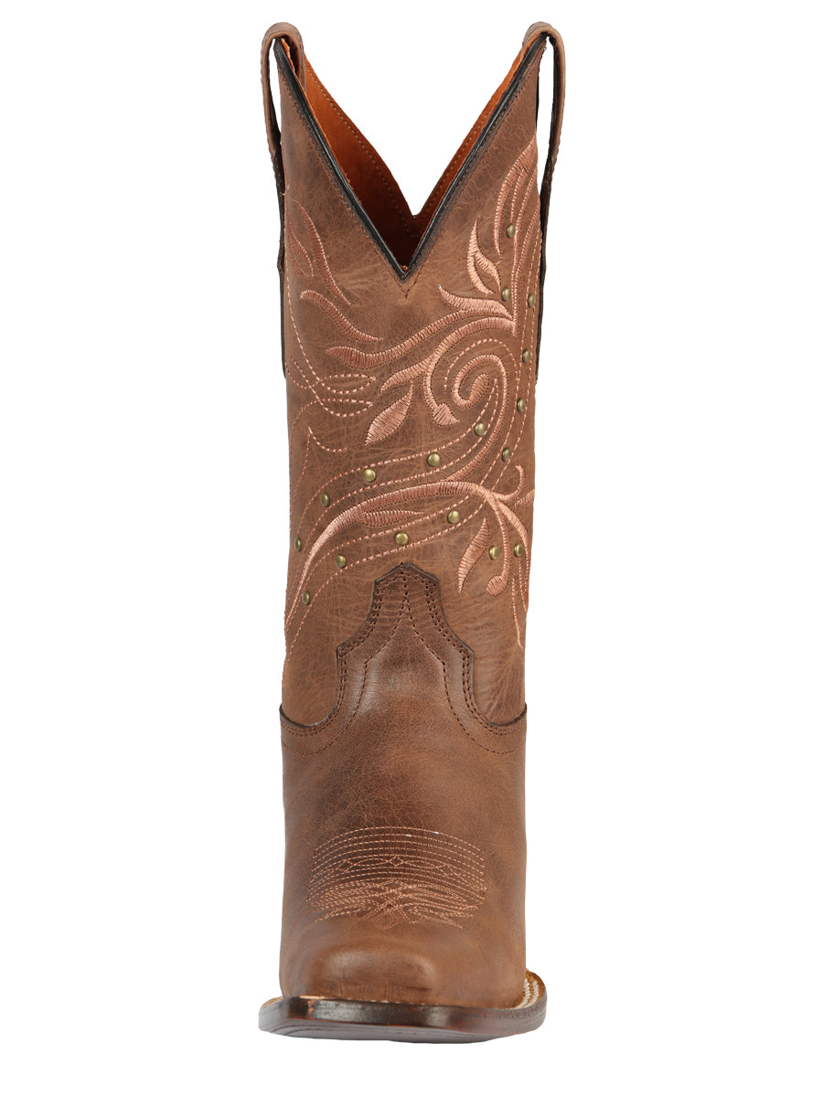El General Women’s Rodeo Boot - Alazan Brown 44854