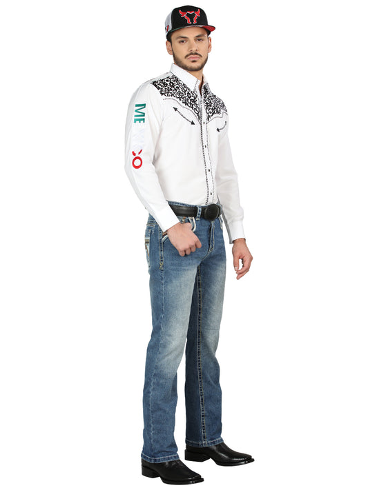 Centenario Bootcut Denim Jeans - Medium Blue 44965