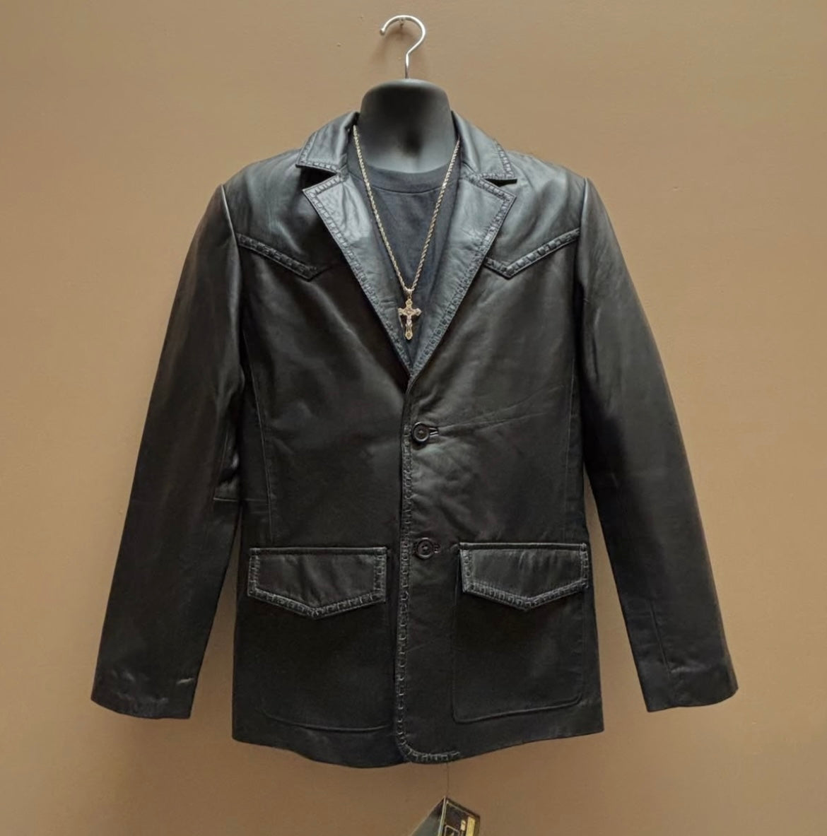 Timeless Black - Jacket 100% Leather