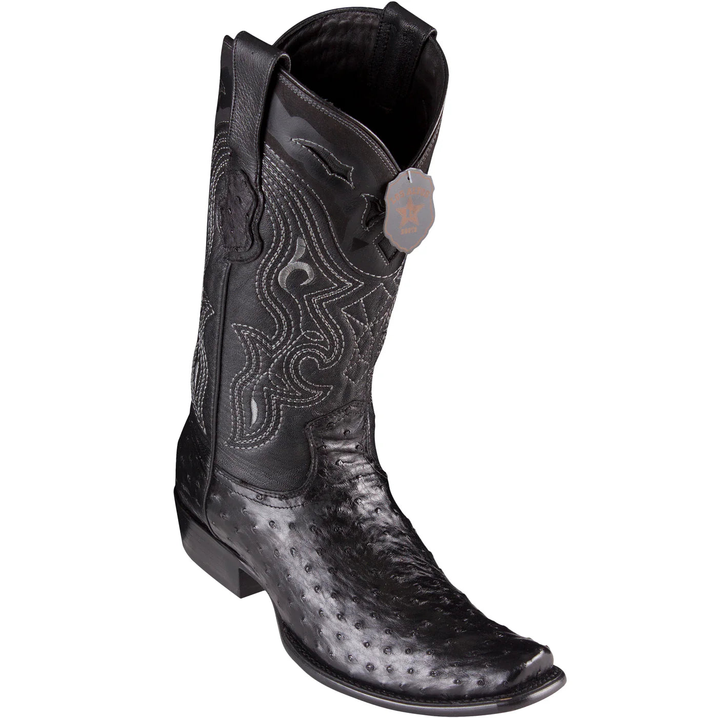 Exotic Ostrich Dubai Boots Los Altos Boots
