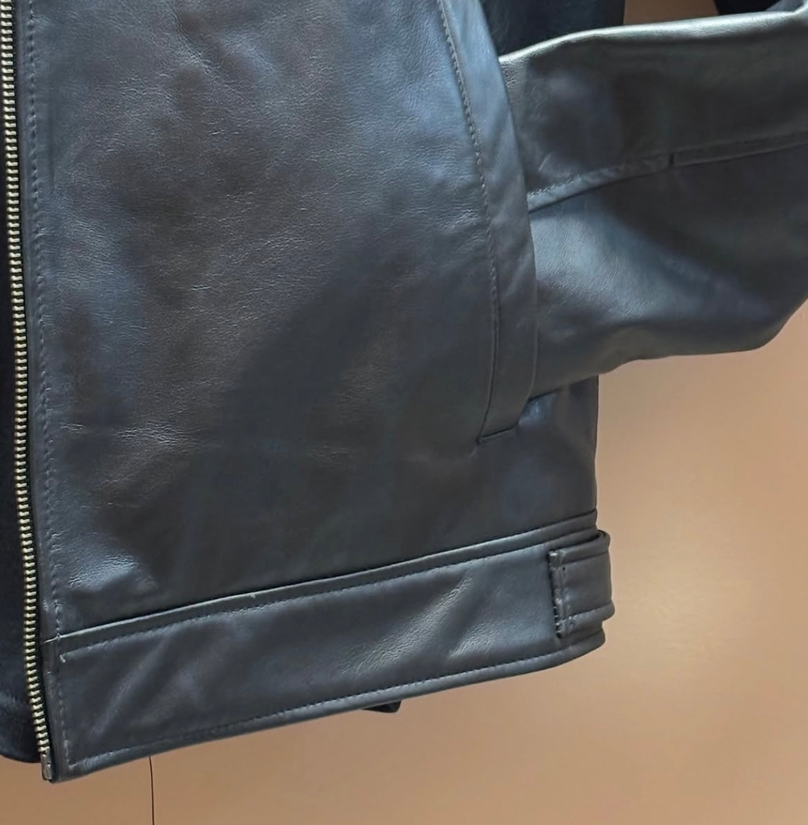 Classic Black Jacket - 100% Real Leather