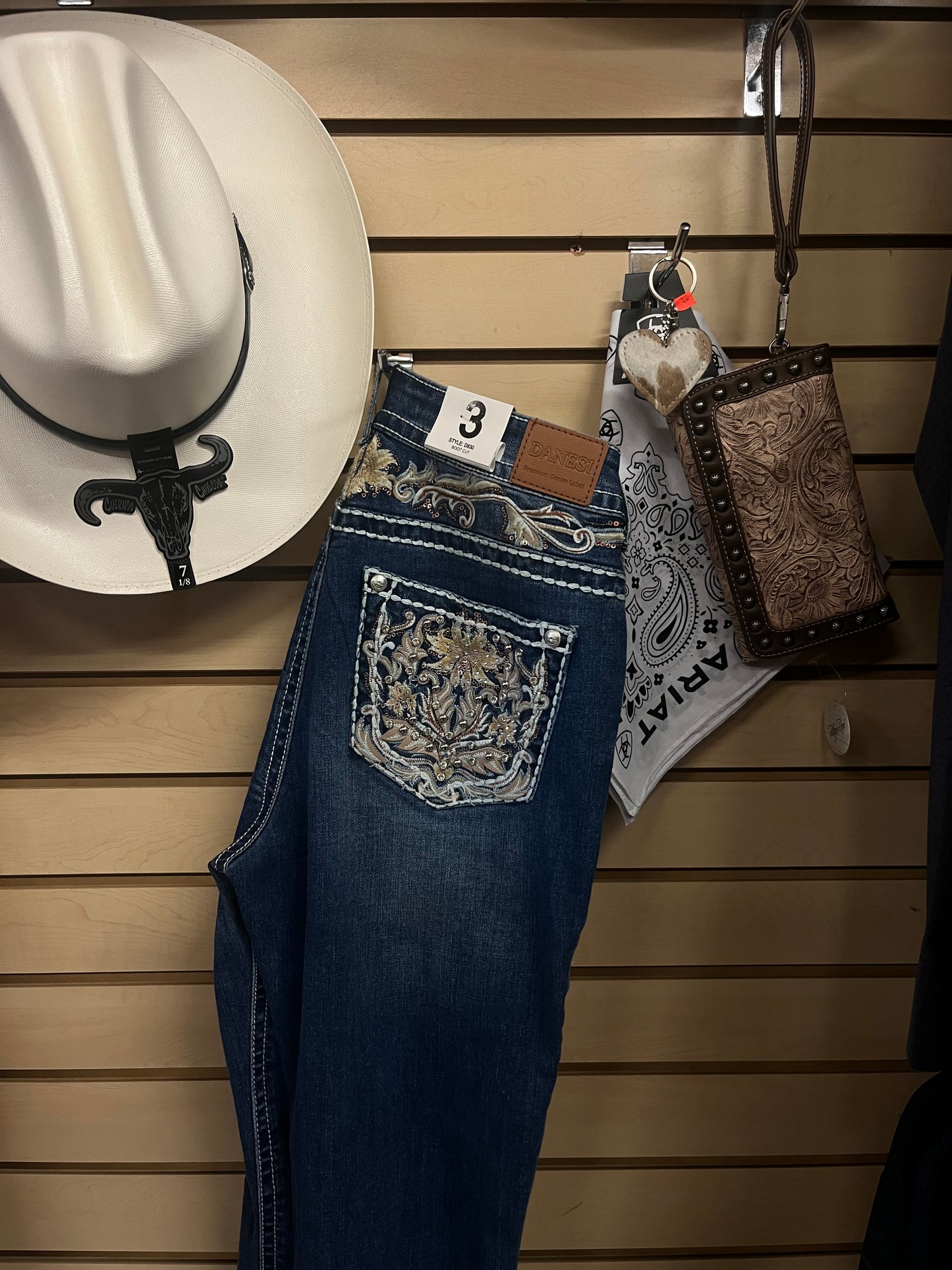 Women's Jaripeo Rhinestone Western Cowgirl Jeans