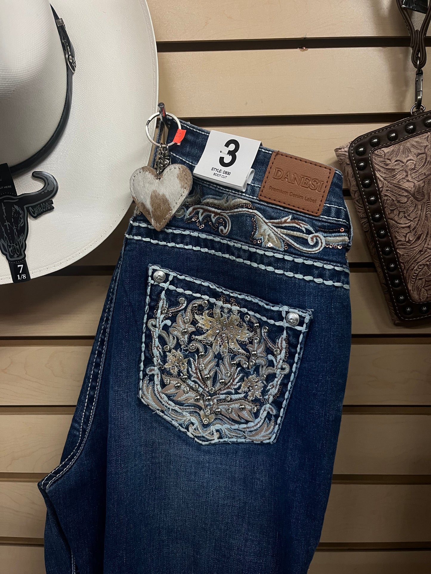 Women's Jaripeo Rhinestone Western Cowgirl Jeans