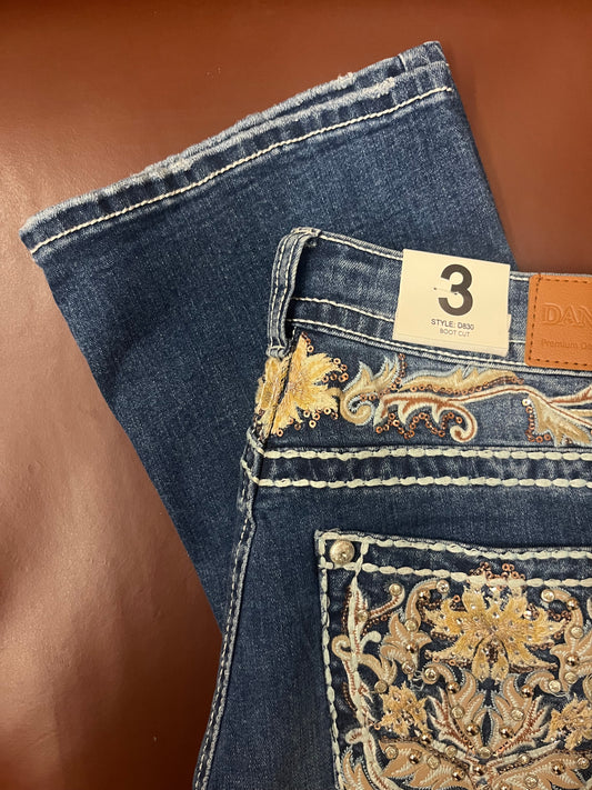 Women's Jaripeo Rhinestone Western Cowgirl Jeans