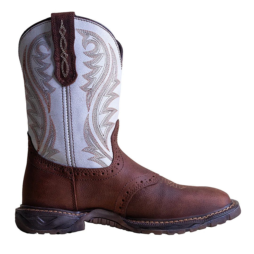 Cebu Comanche - 10" Square Toe Milk Mocha