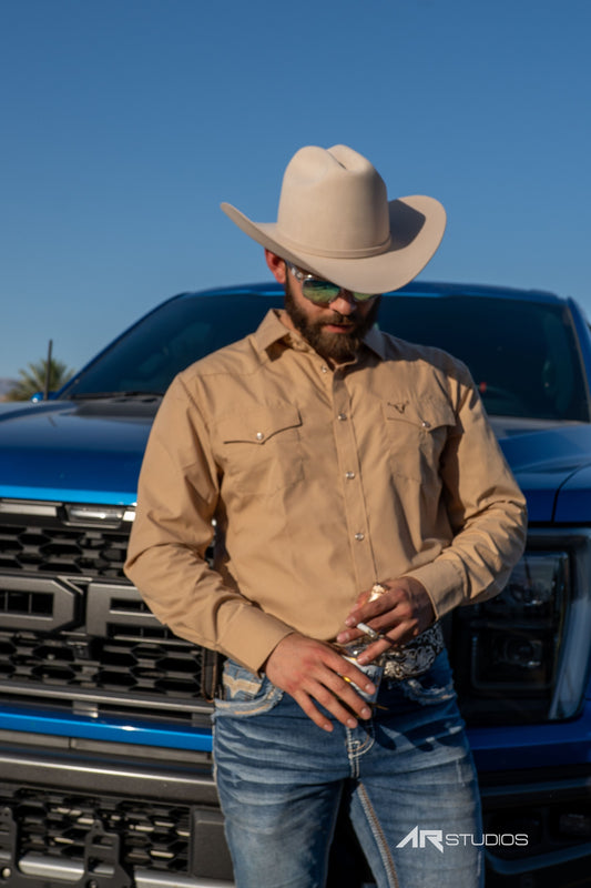 Texana California Twinstone Silver Belly 6x