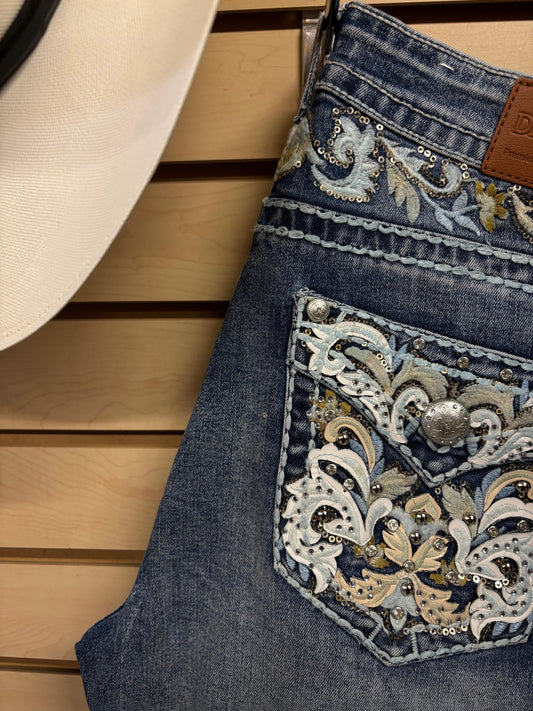 Light Women's Rhinestone Jean - Bootcut