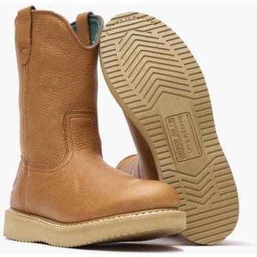 Georgia Men's Wedge Wellington Work Boot - Brown - G5153
