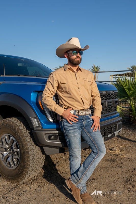 Texana Texas Twinstone Silver Belly 6x