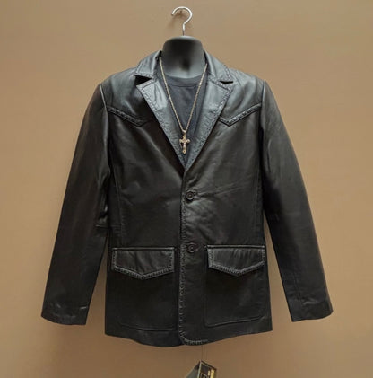 Timeless Black - Jacket 100% Leather