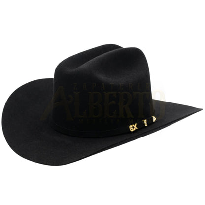 Seratelli 6X Beaver Felt Hat Black
