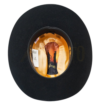 Seratelli 6X Beaver Felt Hat Black