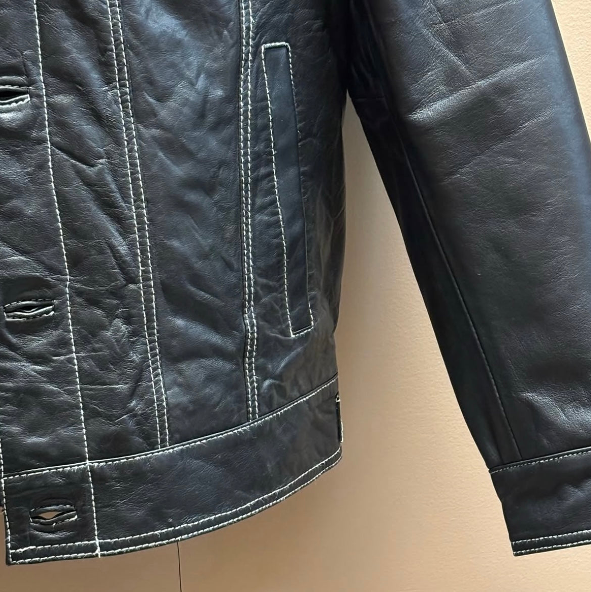 Marlboro Black - Leather Jacket