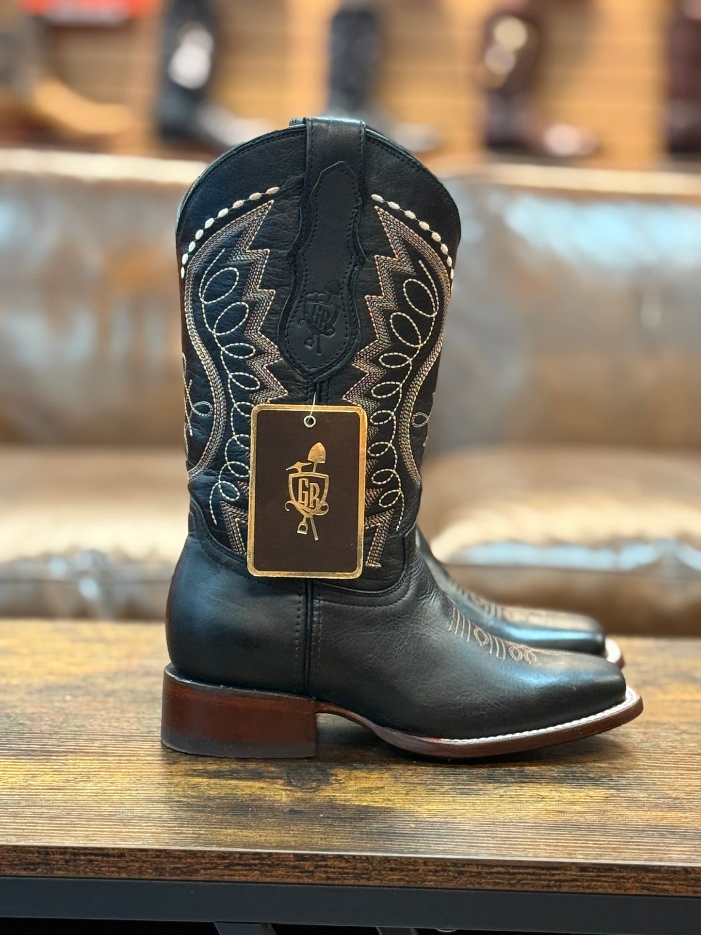 GoldRush Rodeo Cowgirl Boot Black