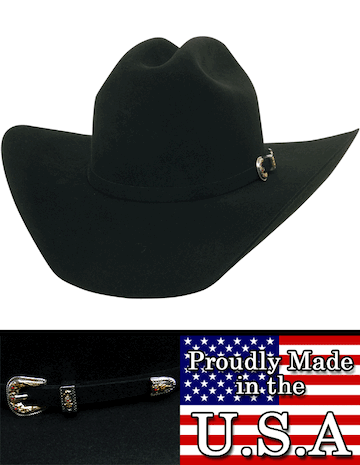 Texana Texas Twinstone Black 6x