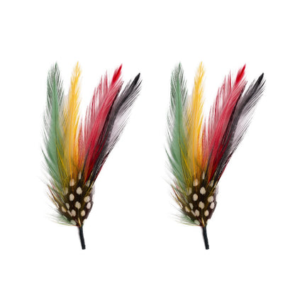 2 Plumas de Gallo