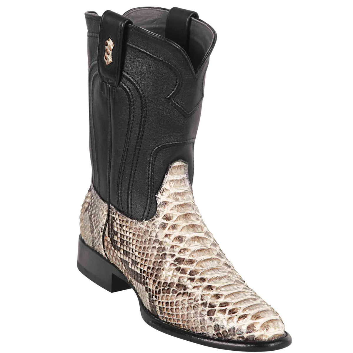 Python Boots 6 Toe Men's Genuine Python Skin Roper Toe Boots - Los Altos Boots – Zapateria ...