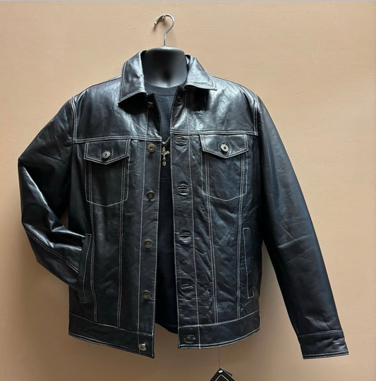 Marlboro Black - Leather Jacket