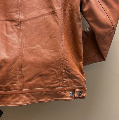 Traditional Brown - 100% Real Leather Jacket