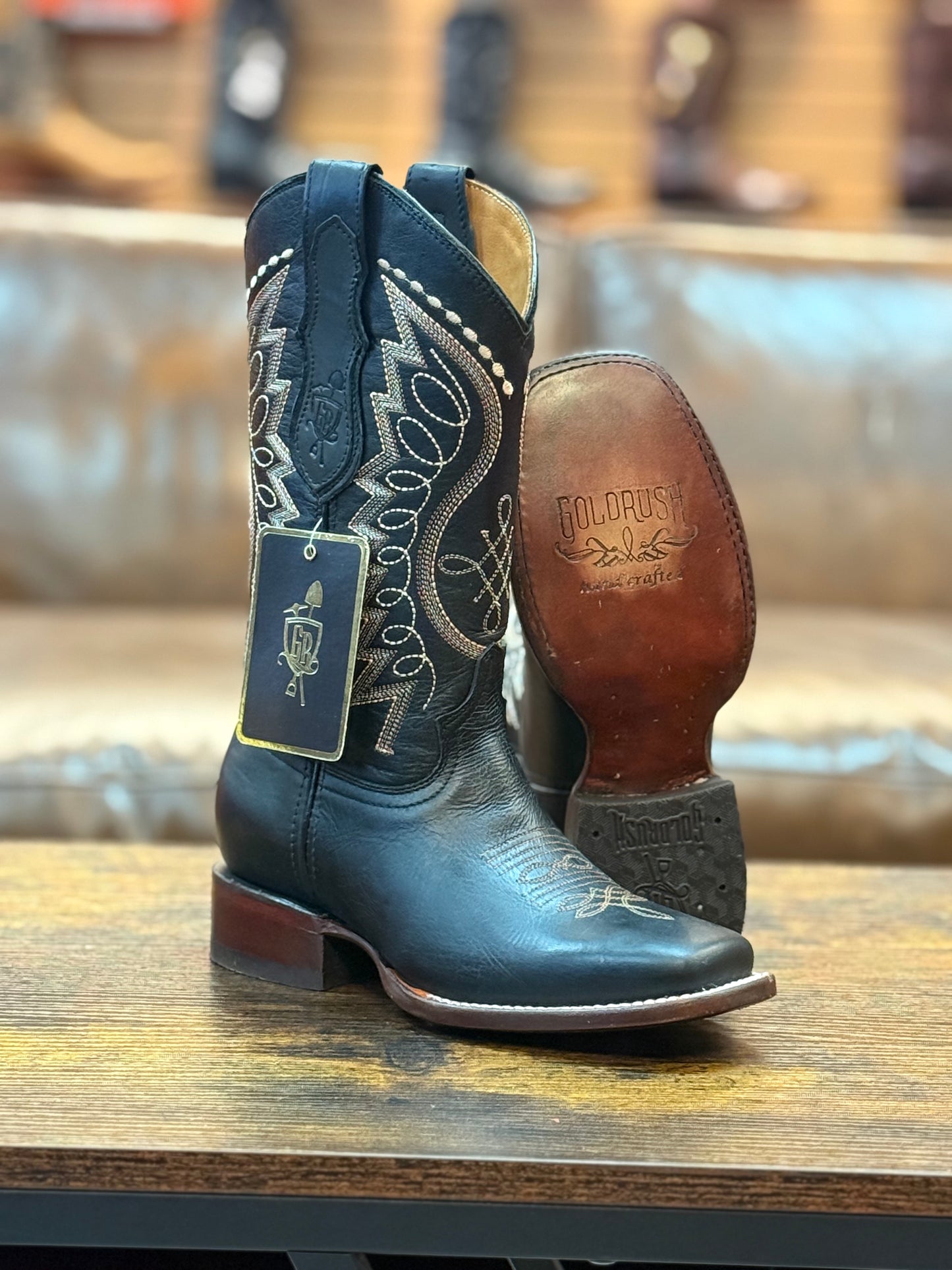 GoldRush Rodeo Cowgirl Boot Black