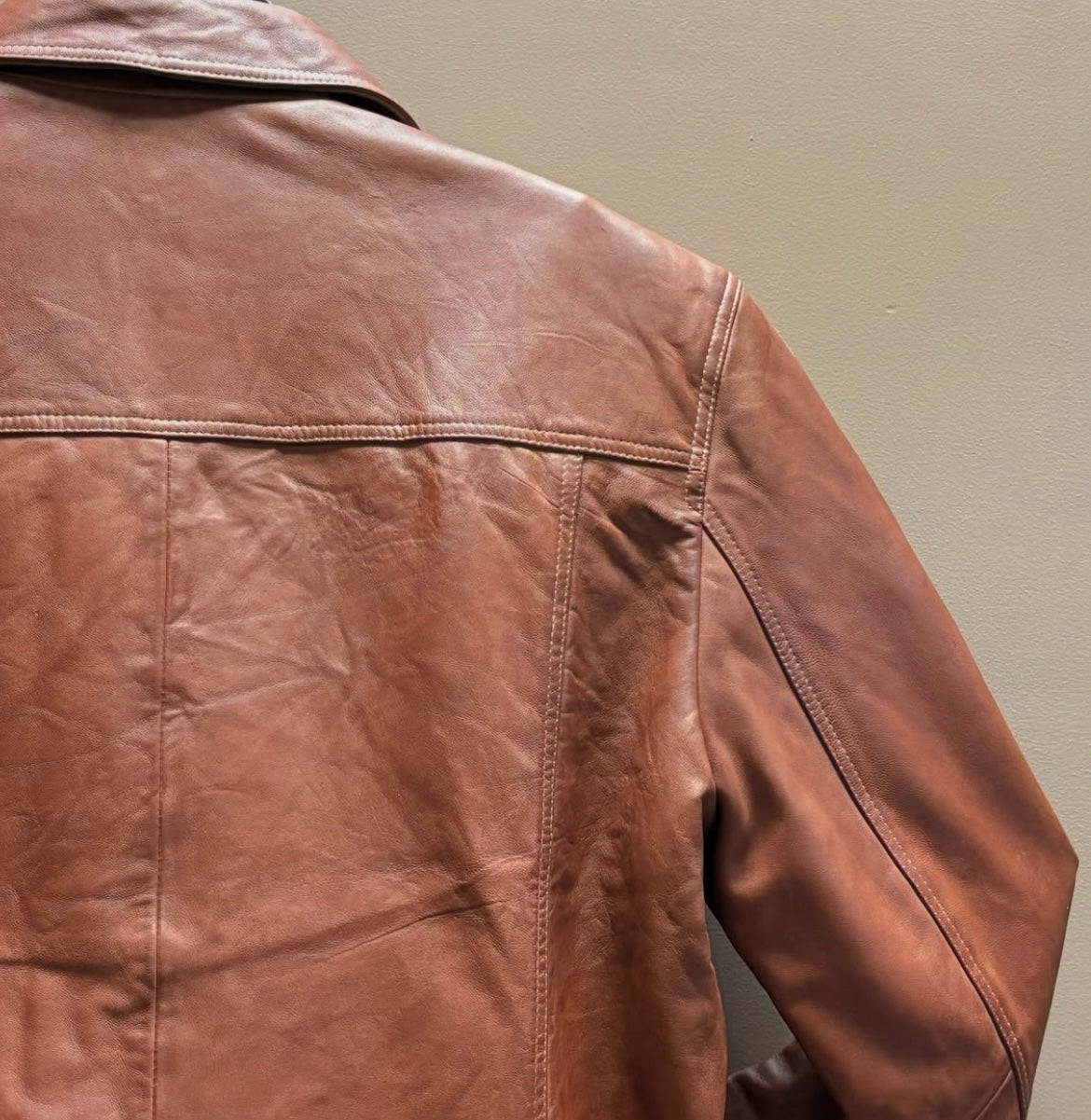 Traditional Brown - 100% Real Leather Jacket