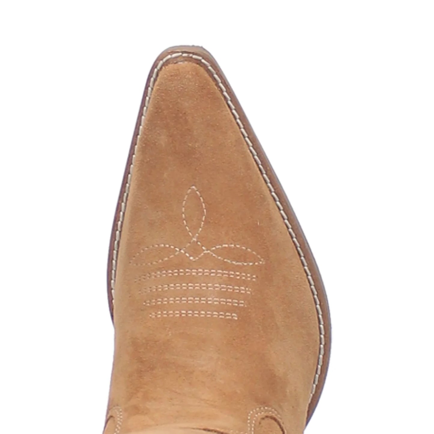 Dingo Womens Thunder Road Stacked Heel Camel