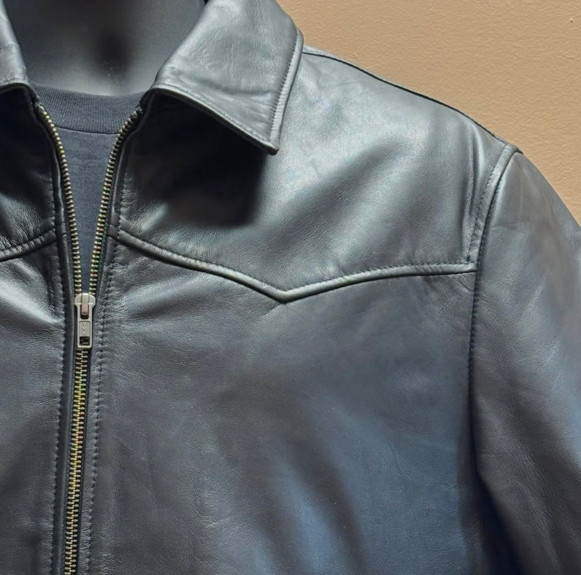 Classic Black Jacket - 100% Real Leather