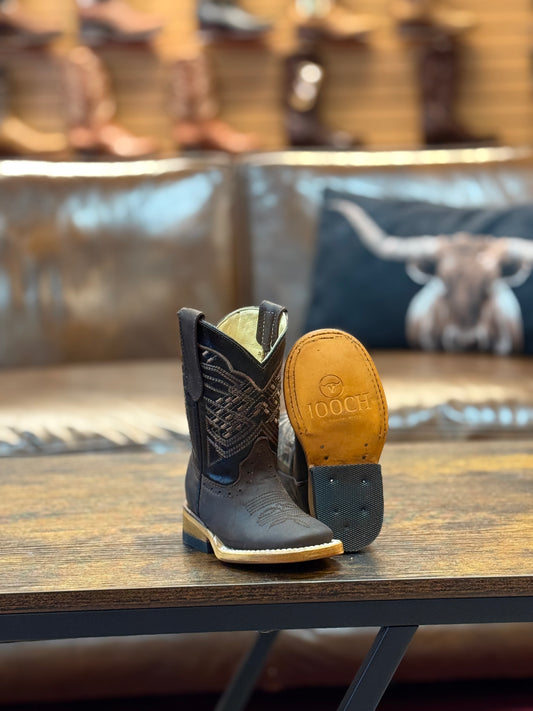 Hooch Boot Vaquerito Square Toe Brown