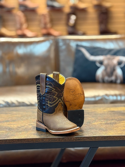 Hooch Boot Vaquerito Square Toe Tan