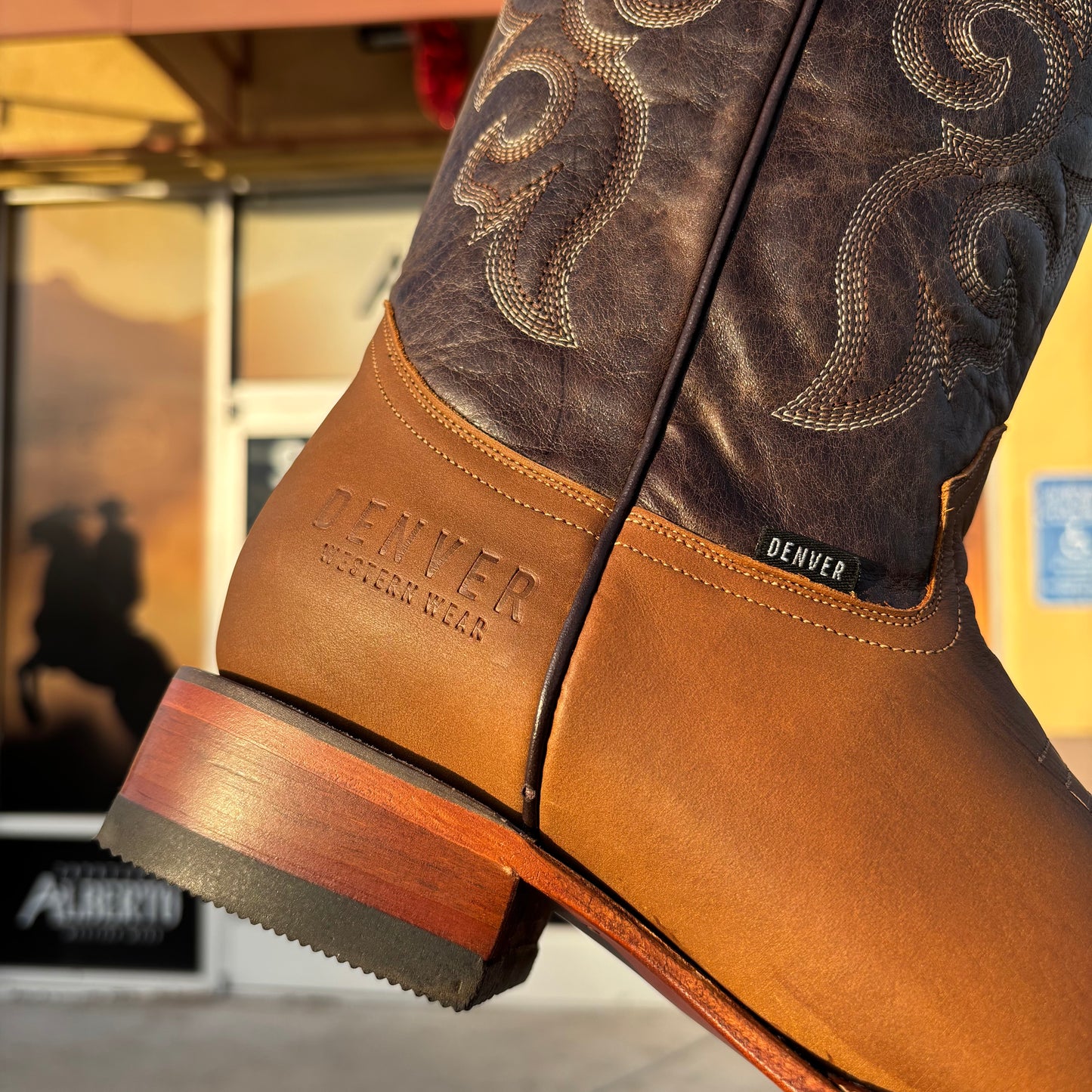 Denver Boots Rodeo Tan