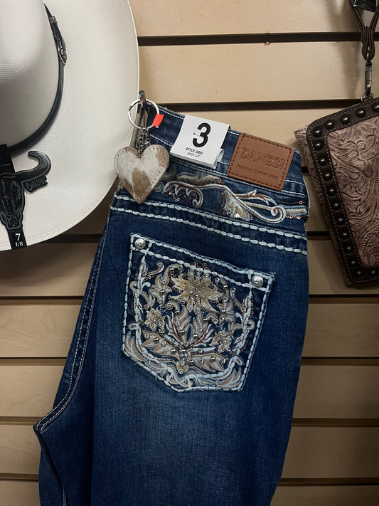 Women's Jaripeo Rhinestone Western Cowgirl Jeans