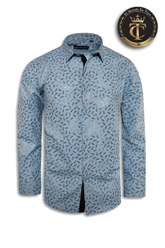 Camisa Contti Skyline Blue