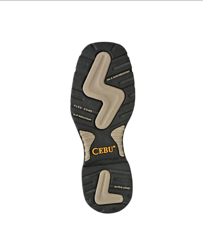 Cebu Comanche - 10" Square  Toe Milk Mocha