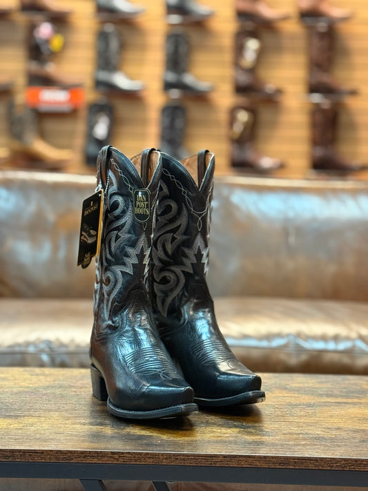 Dan Post Men's Milwaukee Western Boots - Snip Toe Black