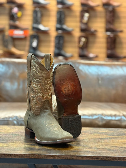 GoldRush Boots Rodeo Square Toe Rustic Tan
