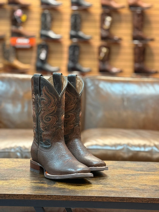 GoldRush Boots Rodeo Square Toe Brown