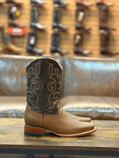 Denver Boots Alfa Narrow Square Toe Tan