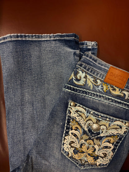 Light Women's Rhinestone Jean - Bootcut